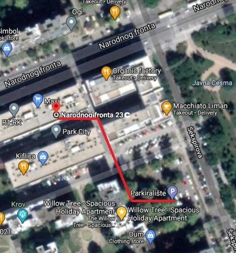 Spacious Studio Park City Novi Sad Ngoại thất bức ảnh